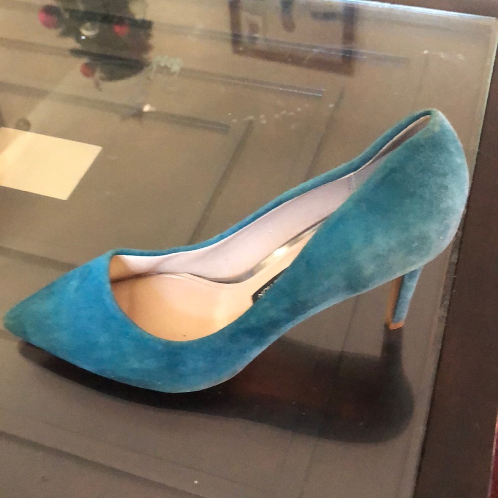 Blue heel French connection